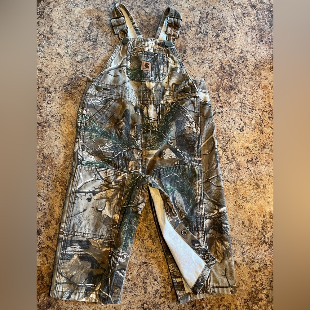 Carhartt Kids Camo Overalls